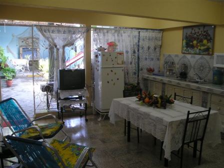 'Dining room' Casas particulares are an alternative to hotels in Cuba.